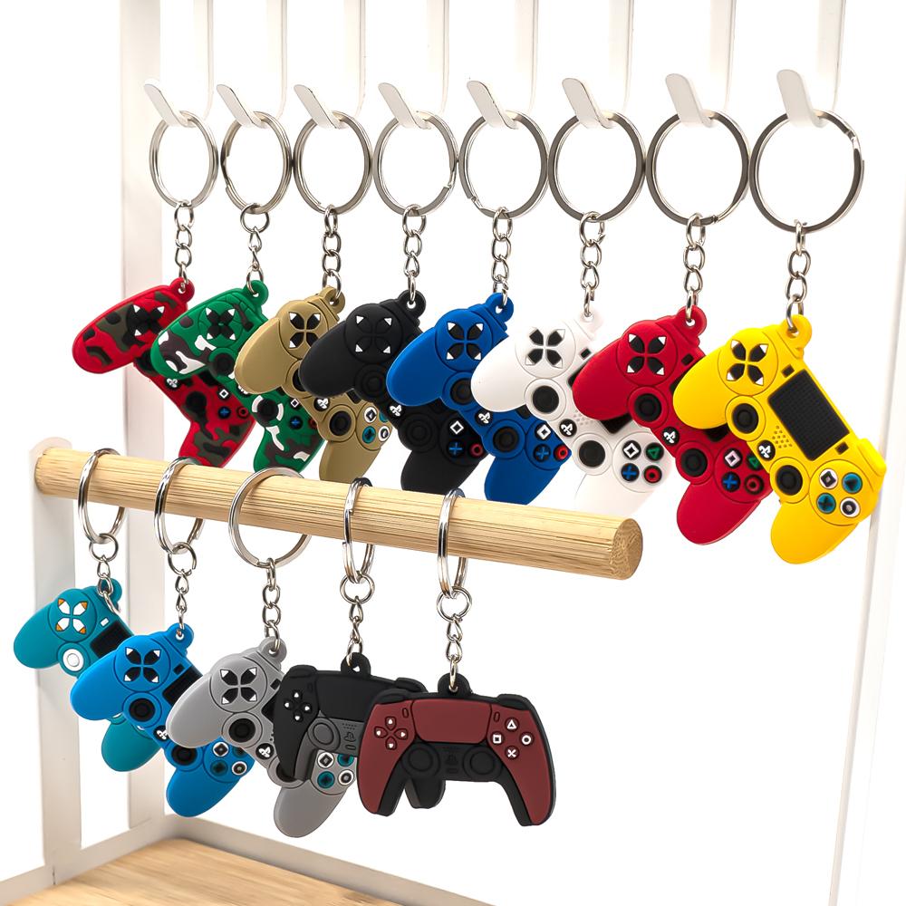 10-100 Buah Gantungan Kunci un - Gaming Console Keychain ulasan dan harga